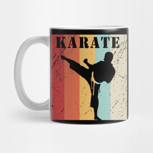 Karate Belt Colors Sparring Silhouette Mug